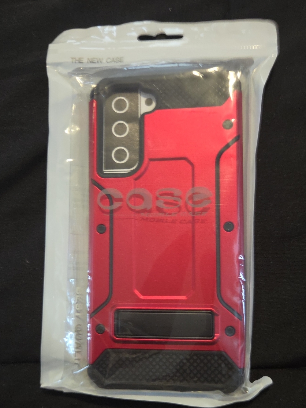 Generic Red Protective Mobile Phone Case - Rugged Design